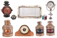 Collection of Nautical Lamps & Decor