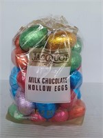 Jacquot milk chocolate hollow eggs 35.2oz bag