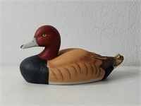 Porcelain Duck handpainted Figurine