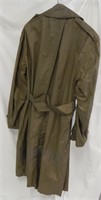 1958 Army Raincoat Taupe