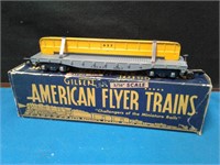 AMERICAN FLYER #627 Girder Car, Original Box