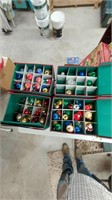 4 box's Christmas bulbs &more