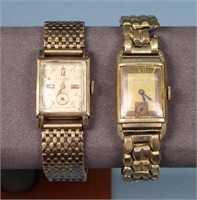 Vintage Bulova + Lucerne Wrist Watches