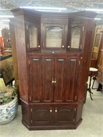 Entertainment corner stand 7ft tall