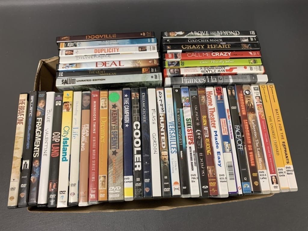 Lot of 40+ Assorted Movies on DVD