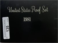 1981 US Proof Set UNC