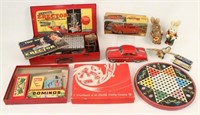 Group of Children's Toys & Games, Incl. Coca-Cola