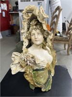 porcelain antique bust