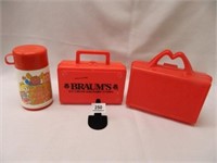 McDonald's & Braums Plastic Plastic Lunch Box/Case