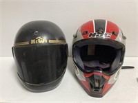 (2) Helmets