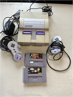 Super Nintendo w/ Controllers, Star Wars & Donkey