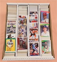BOX OF VARIOUS SPORTS COLLECTOR CARDS