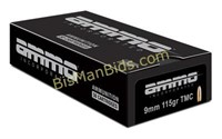 AMMO INC 9MM 115GR TMC - 350 Rounds