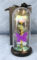 BEAUTY & THE BEAST ROSE UNDER GLASS*IOB