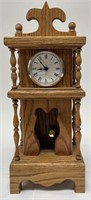 Miniature Handmade Quartz Grandfather Clock