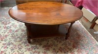 Glass top oval table 41.5” x 27” x 18.5”