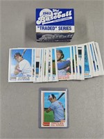 1982 Topps Traded Set with Cal Ripken Jr. Rookie