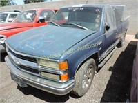 1996 GMC Sierra 2GTEC19M7T1554640 Blue