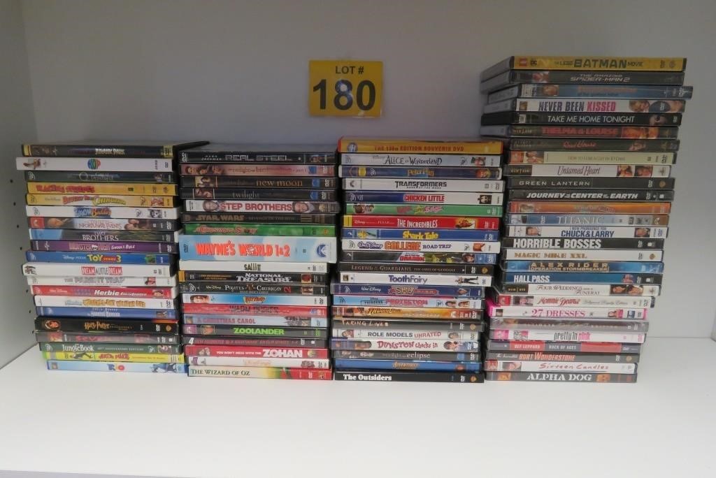 DVD Movies 80+ w/ 27 New