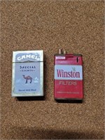 Vtg Camel & Winston Lighters