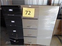 4 Large File Cabinets/ Storage Cabinet