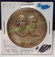 1973 American Revolution Bicentennial Silver Coin