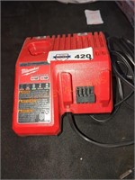 Milwaukee M12 and M18 battery charger