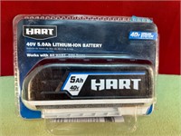 NIP HART 40 VOLT LITHIUM ION BATTERY