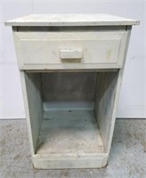 Painted night stand with drawer