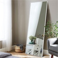 MIRUO 59x16 Full Length White Wall Mirror