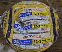 250' Roll of 12/3 Wire