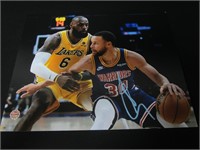 Stephen Curry Signed 8x10 Photo COA Pros