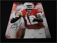 Cardale Jones Signed 8x10 Photo RCA COA