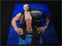 Stone Cold Signed 8x10 Photo GAA COA