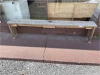 Wooden bench (7 ft)