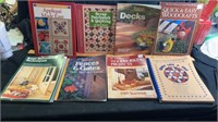 Woodworking books & quilting books