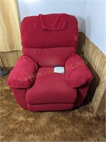 LAZBOY Red Fabric Recliner