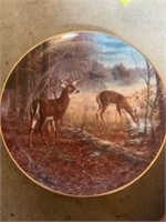 Deer decor plate
