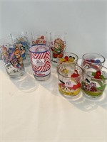 COLLECTOR GLASSES AND McDONALDS MUGS