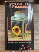 Oneida Kitchen Sunflower CANISTER