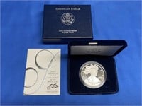 2007 AMERICAN EAGLE ONE OUNCE SILVER PROOF COIN