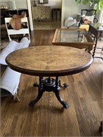 Oval Table with Inlay