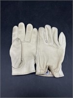 Pre-Owned Off White Churchill Leather Gloves (M)