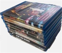 8 Blu-Ray Dvds