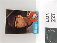 1963 TOPPS RON KLINE MLB BASEBALL CARD