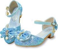 Glittery Princess Party Ballet Shoes