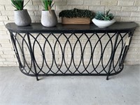 OUTDOOR CONSOLE TABLE