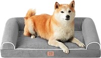 (U) EHEYCIGA Memory Foam Dog Bed Large, Orthopedic