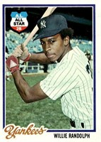 1978 Topps #620 Willie Randolph ex