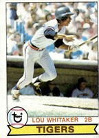 1979 Topps #123 Lou Whitaker vg